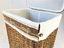 Load image into Gallery viewer, Live-Love-Laugh Laundry Hamper and Basket Organizer