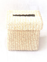 Load image into Gallery viewer, Abaca Handcrafted Tissue Box Dispenser