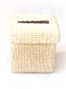 Abaca Handcrafted Tissue Box Dispenser