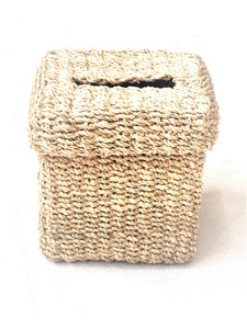 Abaca Handcrafted Tissue Box Dispenser