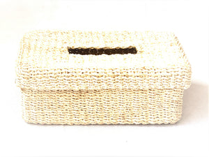 Abaca Handcrafted Tissue Box Dispenser